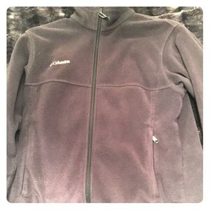 Grey Columbia Fleece Full Zip